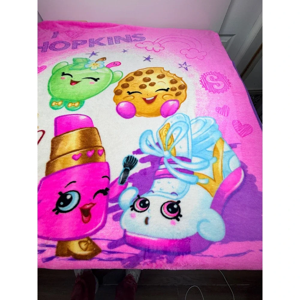 Shopkins Bundle Blanket Supermarket Scramble & Make A Deal Games Complete